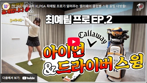 최예림 프로 스윙 비법 