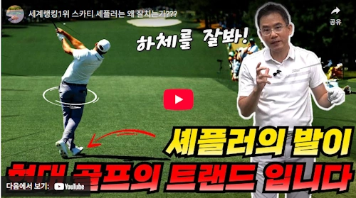 스코티 셰플러 스윙 