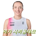 이가 시비옹테크 프로필 테니스 라켓 모자 신발 수상 상금 일정 랭킹 Iga Swiatek