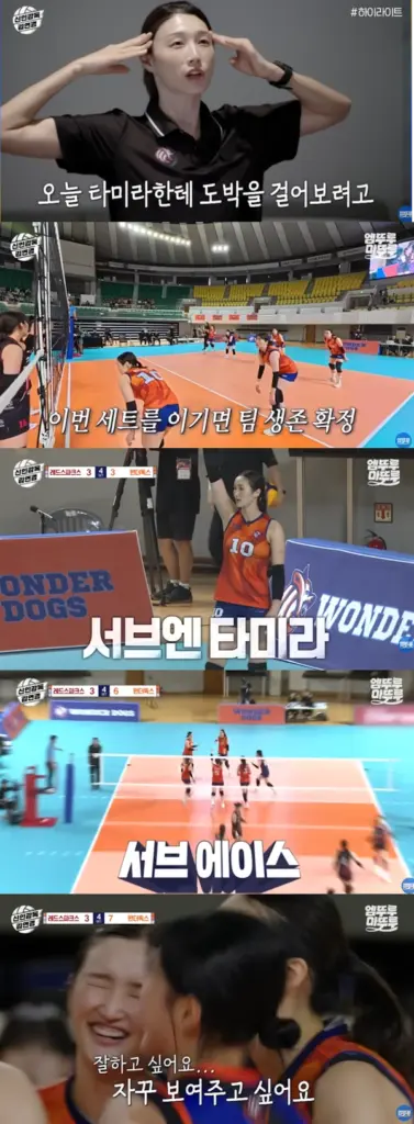 코치가 반대했던 원더독스 배구선수 타미라 프로필 & 몽고 국적 귀화 프로 진출 신인감독 김연경 원더독스 타미라 배구선수