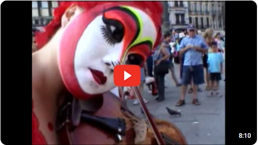 어깨위 고양이 팝 아티스트 전 남편 이혼 후 빚만 15억 근황 낸시랭 프로필 & 작품활동 비키니 입고 바이올린 낸시랭 2003년 퍼포먼스