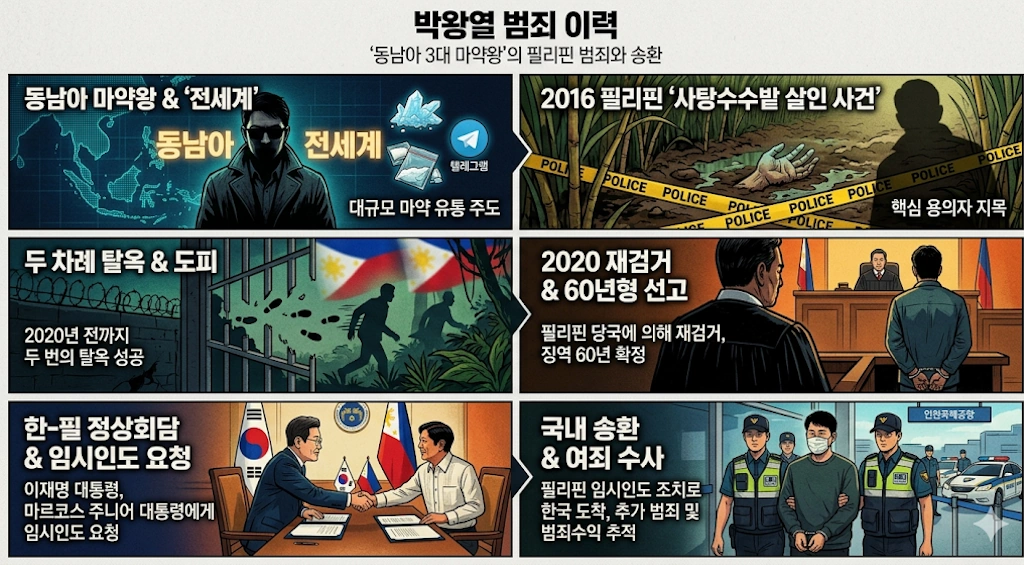 피살사건부터 텔레그램 마약왕 박왕열 프로필 & 체포 후 송환 근황 (ft. 꼬꼬무) 마약왕 박왕열 범죄 이력