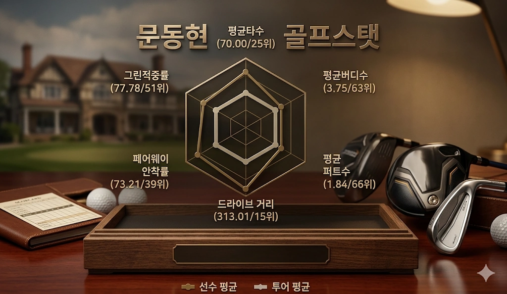 비거리 310야드 장타자 골프선수 문동현 프로 프로필 & 클럽 수상 상금 고향 문동현 골프선수 스탯