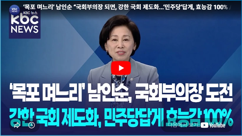 4선 강남 민주당 남인순 국회의원 프로필 & 재산 수상 선거이력 (남편 서주원) 4선 국회의원 남인순 국회부의장 출마