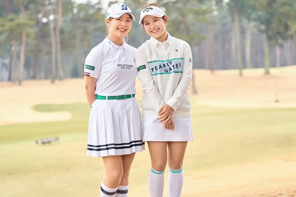 골프 요시다 린 프로필·상견례 프리패스 미녀가 우승까지 ~ (키 클럽 상금 수상) 일본 미녀 프로 골퍼 요시다 자매